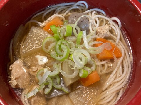 根菜たっぷり☆けんちんそば